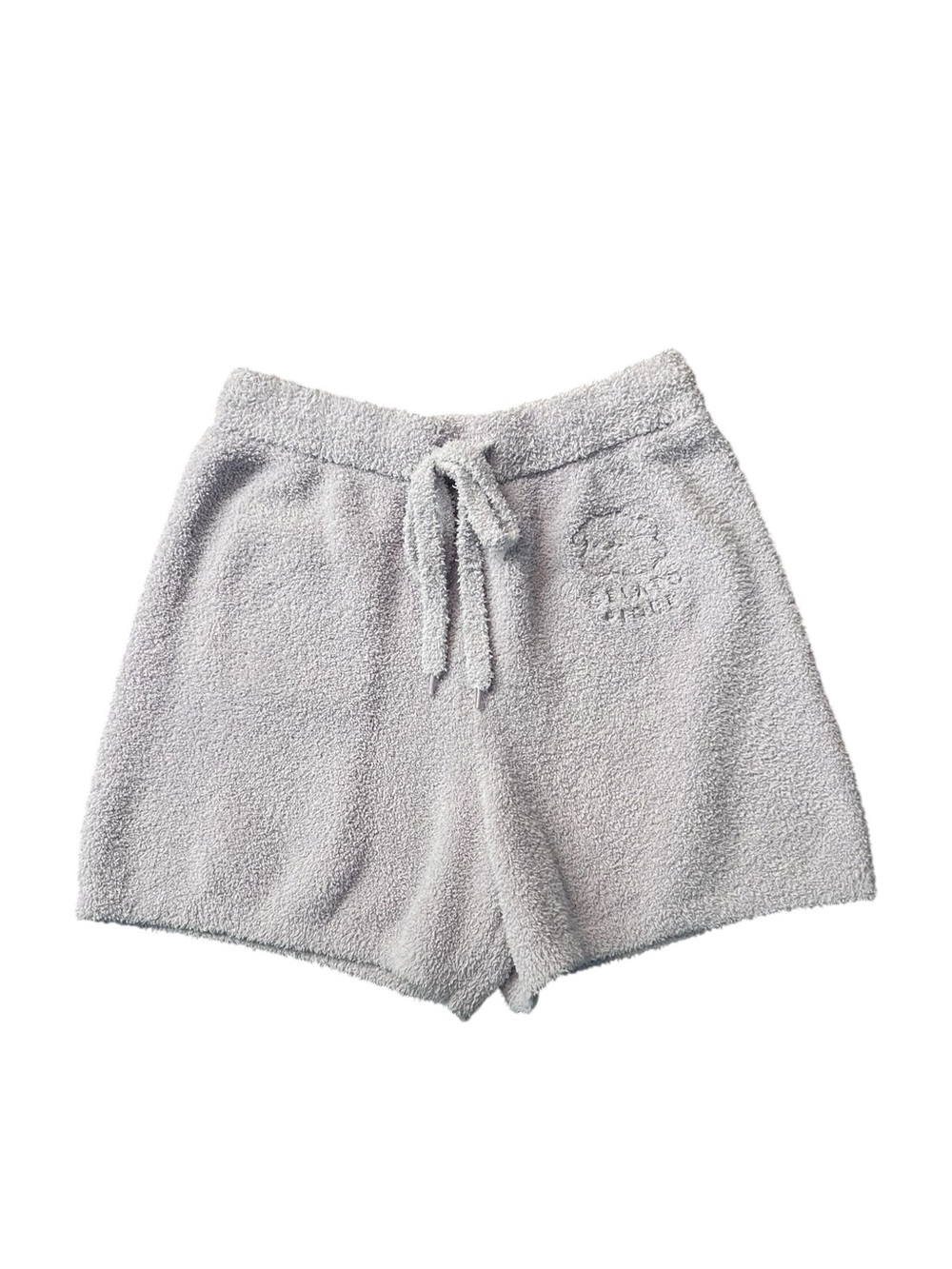 Gelato Pique Plush Drawstring Lounge Shorts - Light lavender
